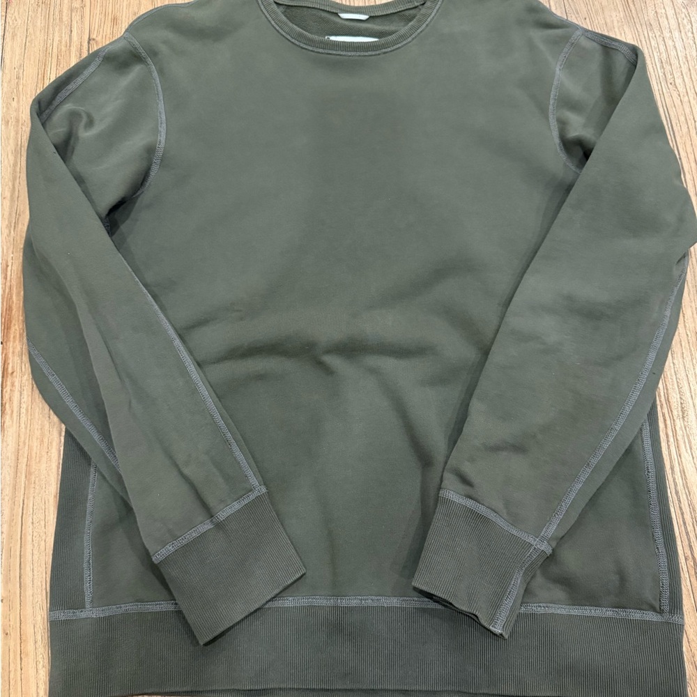 Reigning Champ Olive Crewneck Sweater